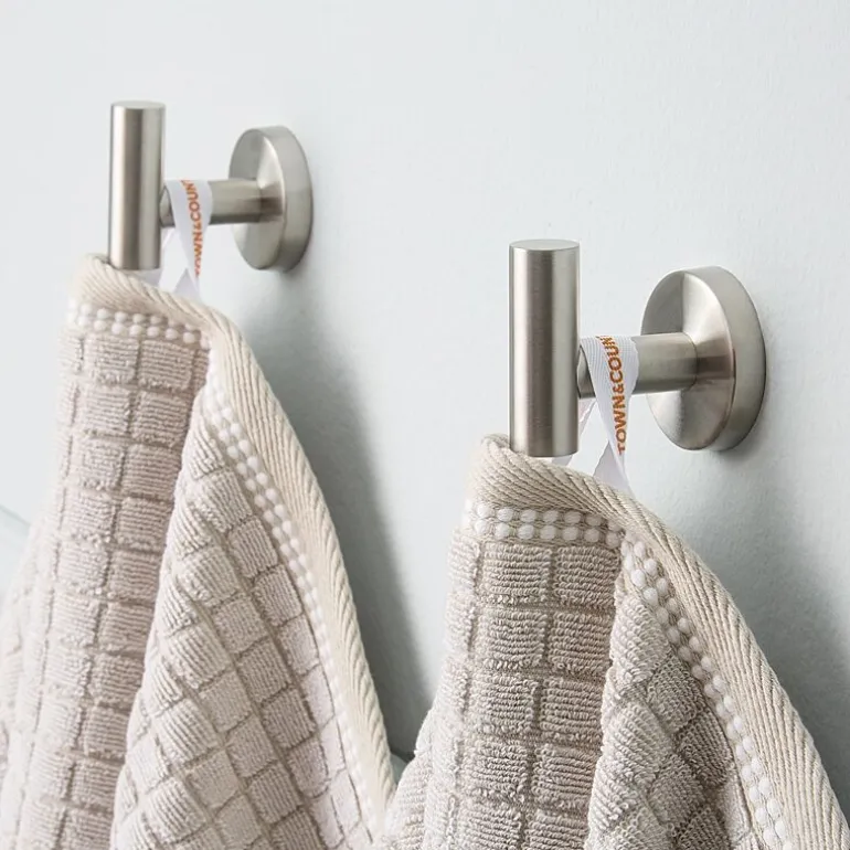 Town And Country Windowpane Textured 4-pc. Quick Dry Bath Towel Set
