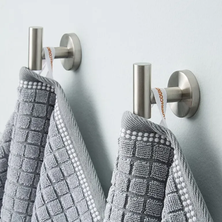 Town And Country Windowpane Textured 4-pc. Quick Dry Bath Towel Set