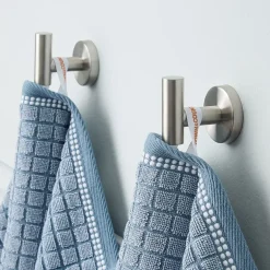 Town And Country Windowpane Textured 4-pc. Quick Dry Bath Towel Set