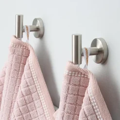 Town And Country Windowpane Textured 4-pc. Quick Dry Bath Towel Set
