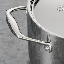 Tramontina Gourmet Tri-Ply Clad 18/10 Stainless Steel Induction-Ready Braiser with Lid
