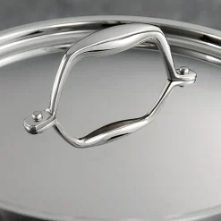 Tramontina Gourmet Tri-Ply Clad 18/10 Stainless Steel Induction-Ready Braiser with Lid