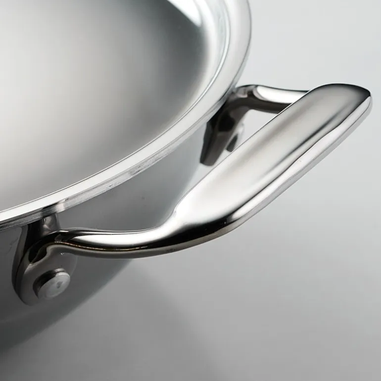 Tramontina Utsava Stainless Steel 1.7-qt. Covered Kadai