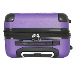 Travelers Club Chicago 20 Inch Hardside Expandable Lightweight Carry-On Spinner Luggage