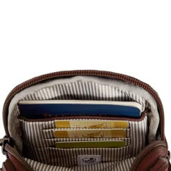 Travelon Boho Anti-Theft 2 Compartment Phone Crossbody