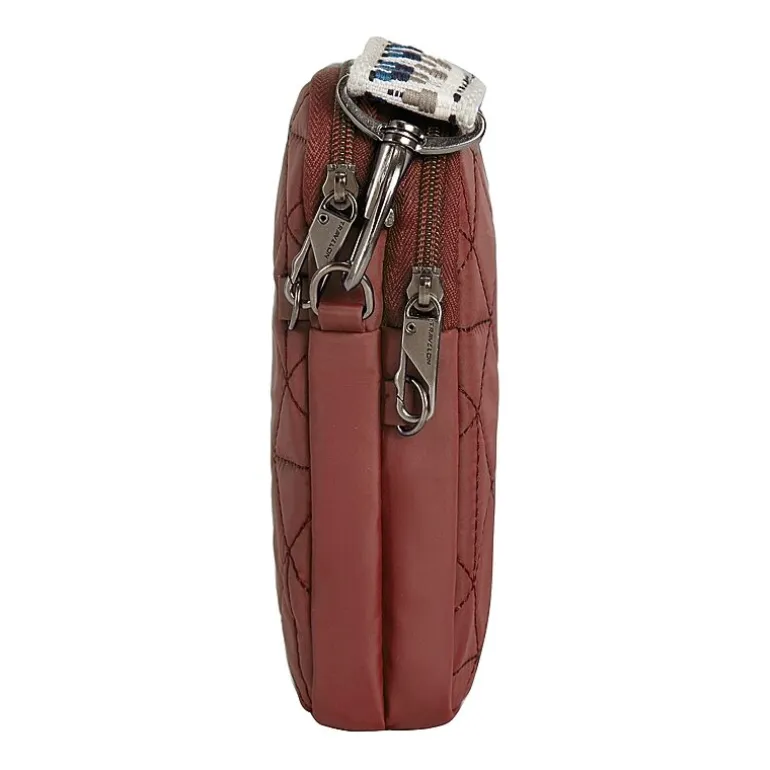 Travelon Boho Anti-Theft 2 Compartment Phone Crossbody