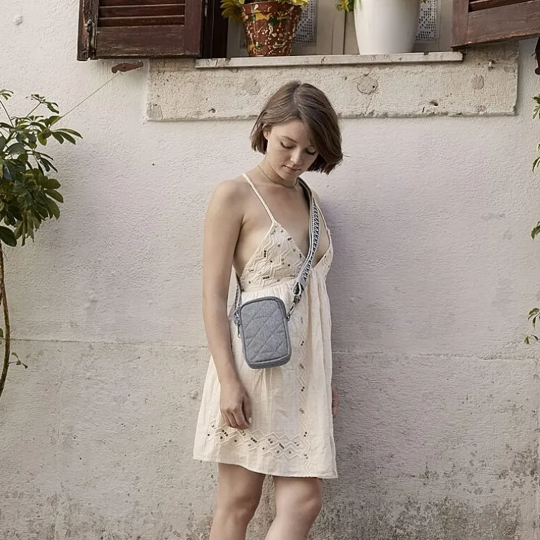 Travelon Boho Anti-Theft 2 Compartment Phone Crossbody