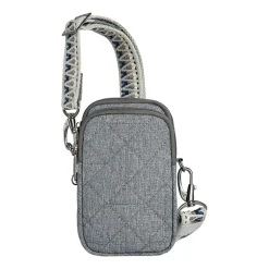 Travelon Boho Anti-Theft 2 Compartment Phone Crossbody