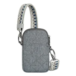 Travelon Boho Anti-Theft 2 Compartment Phone Crossbody