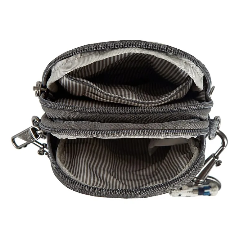 Travelon Boho Anti-Theft 2 Compartment Phone Crossbody