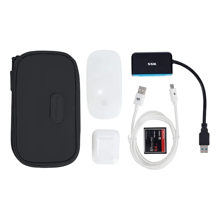 Travelon 2-In-1 Jewelry Tech Organizer