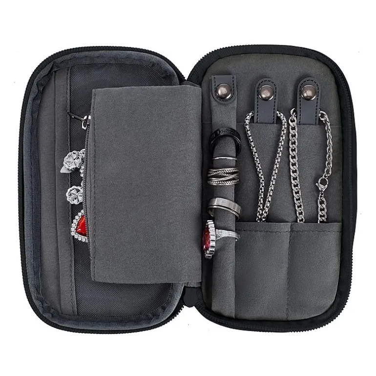 Travelon 2-In-1 Jewelry Tech Organizer