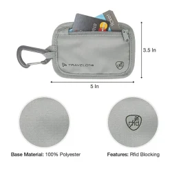 Travelon RFID Blocking Clip Stash Pouch
