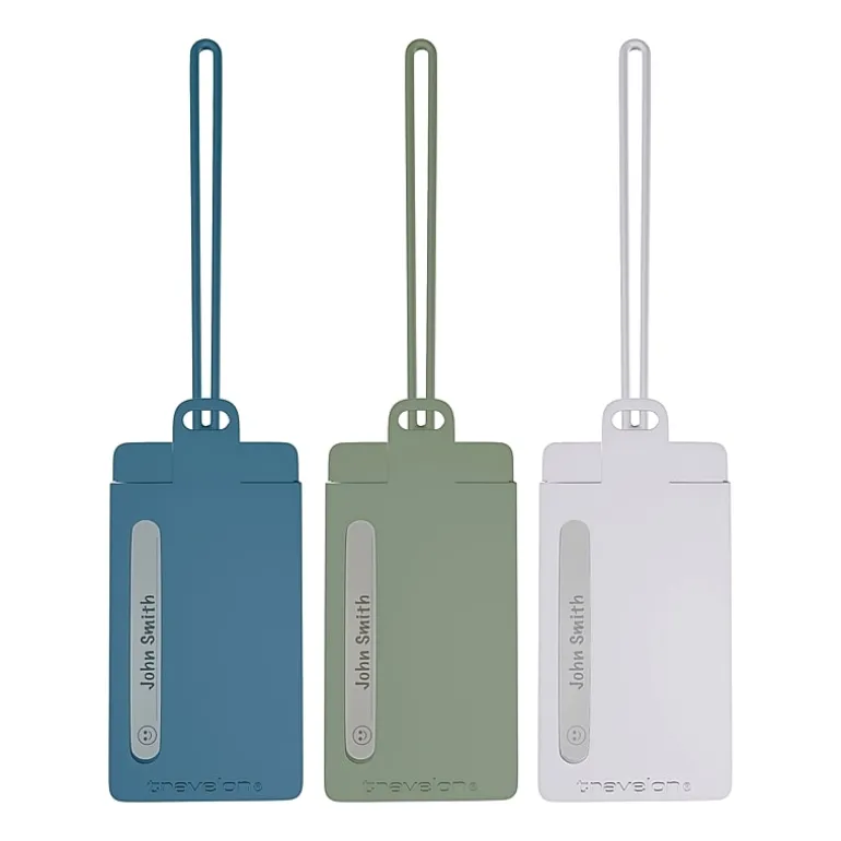 Travelon Set of 3 Privacy Luggage Tags