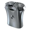 Travel Shaver With Dual Rotary Shaving Heads