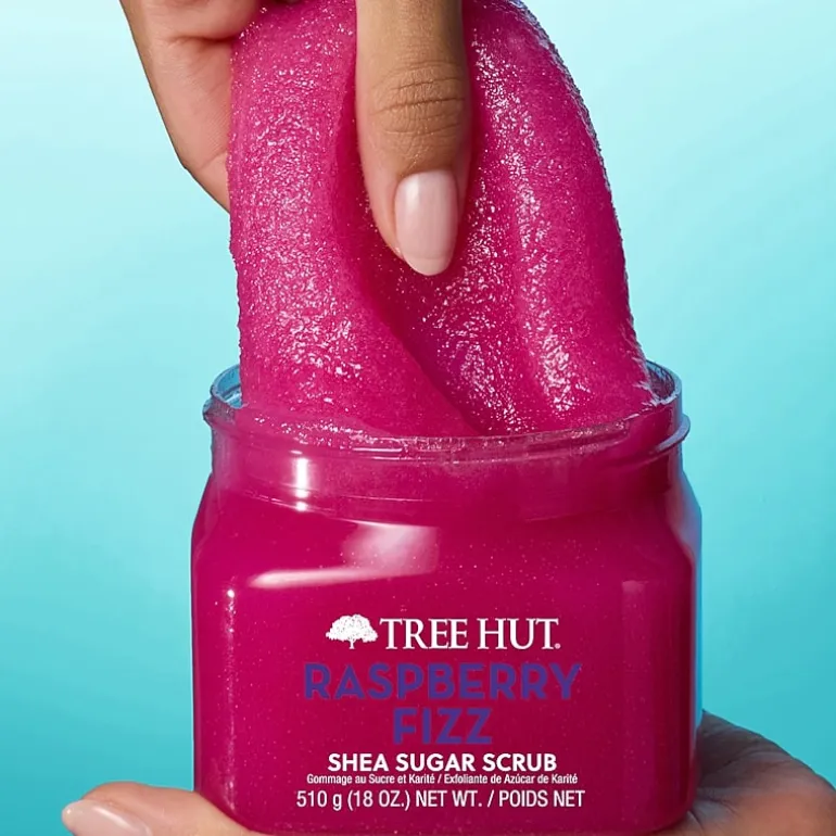 tree hut® Raspberry Fizz Shea Sugar ScrubN