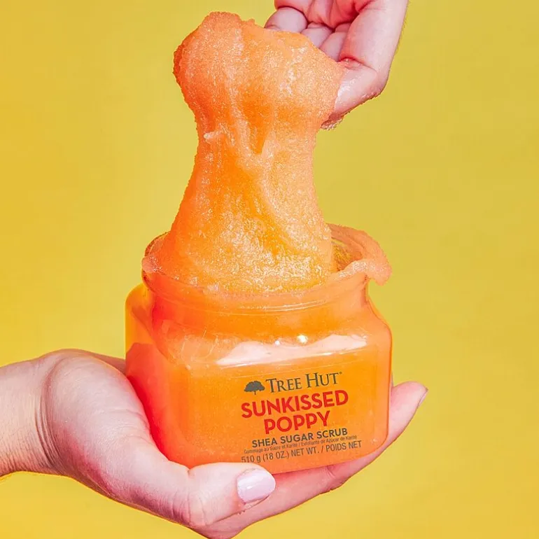 tree hut® Sunkissed Poppy Shea Sugar ScrubN