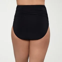 Trimshaper Womens Comfort Waistband Full Coverage High Waist Bikini Swimsuit Bottom