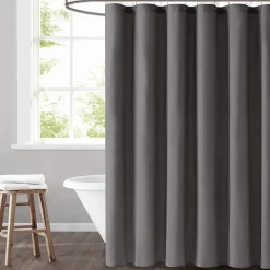 Truly Soft Everyday Solid Shower Curtain