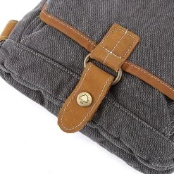 TSD Brand Atona Classic Flap Crossover Messenger Bag