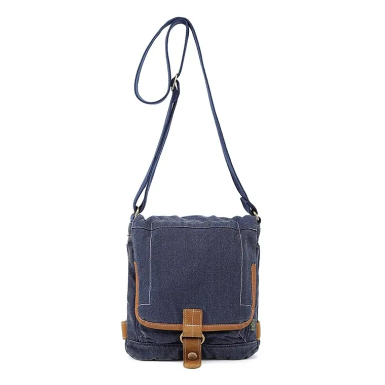 TSD Brand Atona Classic Flap Crossover Messenger Bag