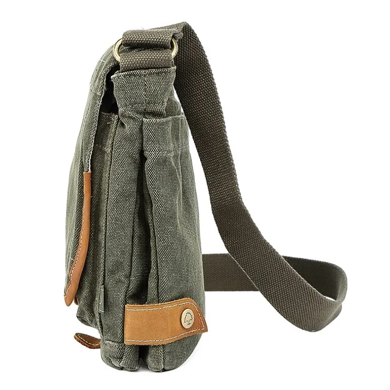 TSD Brand Atona Classic Flap Crossover Messenger Bag
