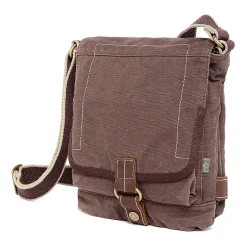 TSD Brand Atona Classic Flap Crossover Messenger Bag