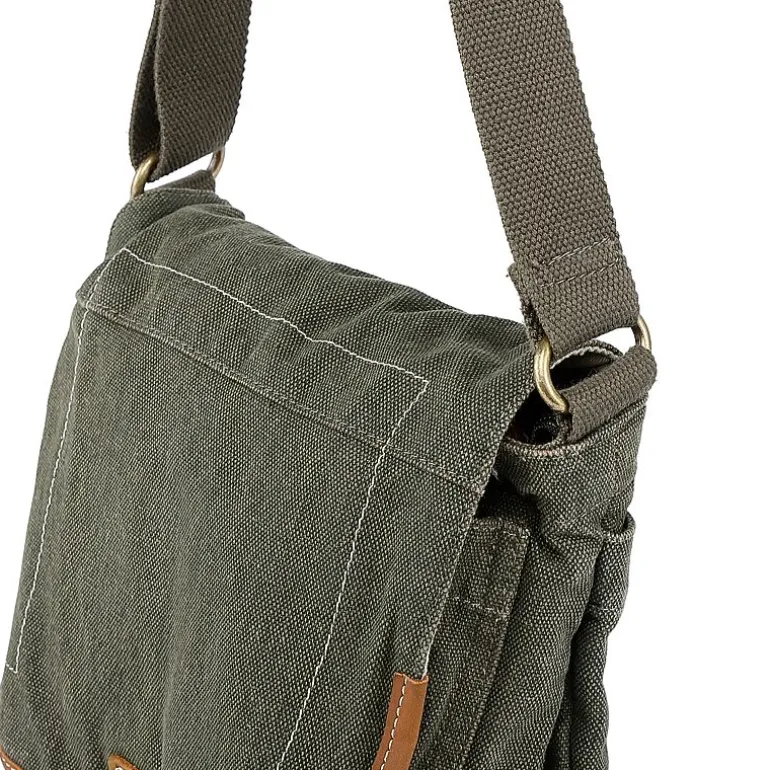 TSD Brand Atona Classic Flap Crossover Messenger Bag