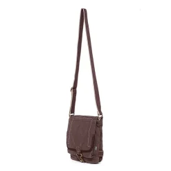 TSD Brand Atona Classic Flap Crossover Messenger Bag