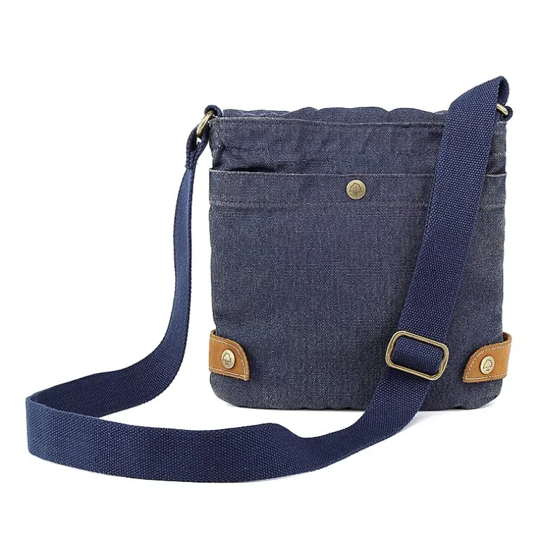 TSD Brand Atona Classic Flap Crossover Messenger Bag