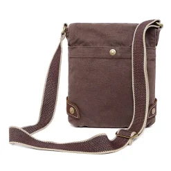 TSD Brand Atona Classic Flap Crossover Messenger Bag