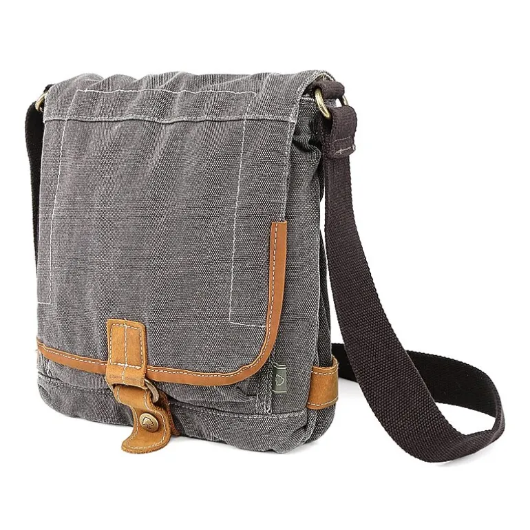 TSD Brand Atona Classic Flap Crossover Messenger Bag