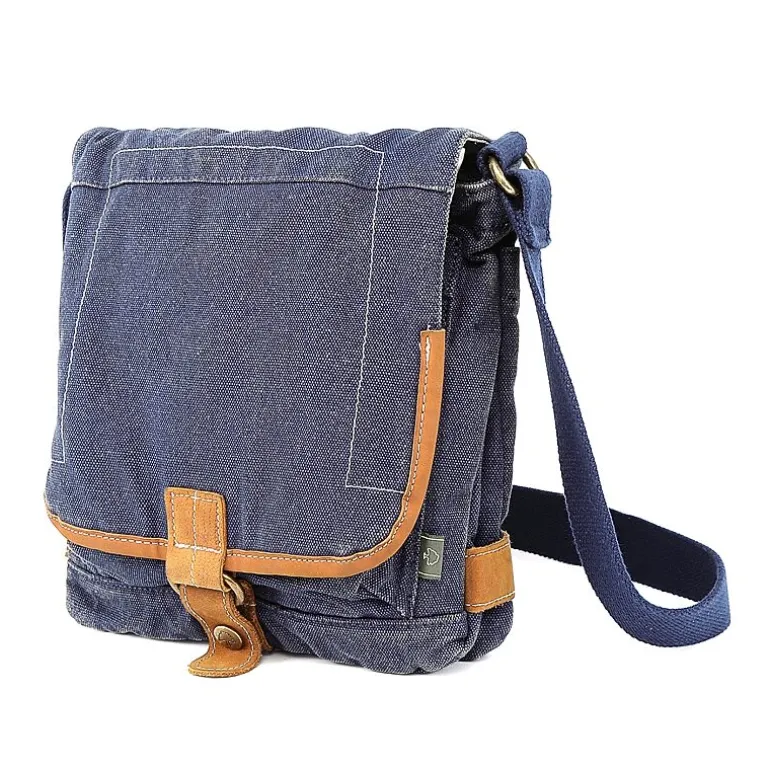TSD Brand Atona Classic Flap Crossover Messenger Bag