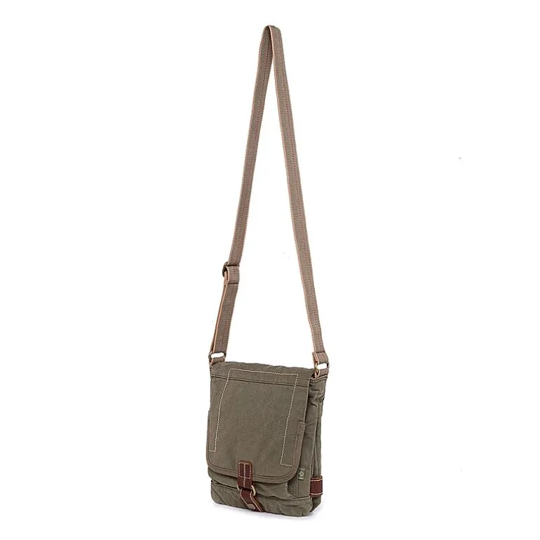 TSD Brand Atona Classic Flap Crossover Messenger Bag