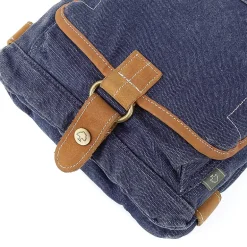TSD Brand Atona Classic Flap Crossover Messenger Bag