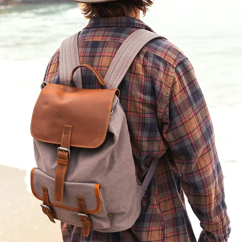 TSD Brand Bigleaf Unisex Adult Backpack