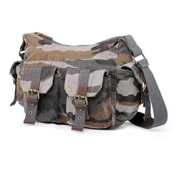 TSD Brand Camo Messenger Bag