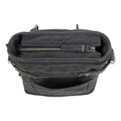 TSD Brand Coastal Zippered Crossbody Messenger Bag