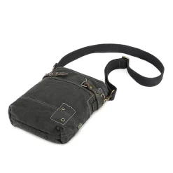 TSD Brand Coastal Zippered Crossbody Messenger Bag
