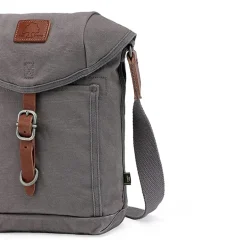TSD Brand Forest Flap Crossbody Messenger Bag