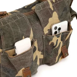 TSD Brand Leaf Hill Mail Bag Messenger Bag