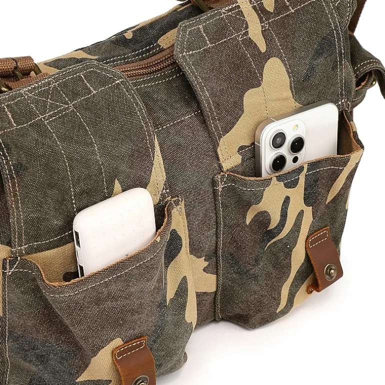 TSD Brand Leaf Hill Mail Bag Messenger Bag