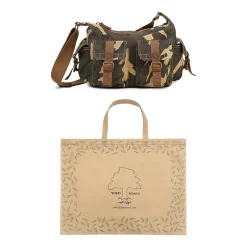 TSD Brand Leaf Hill Mail Bag Messenger Bag