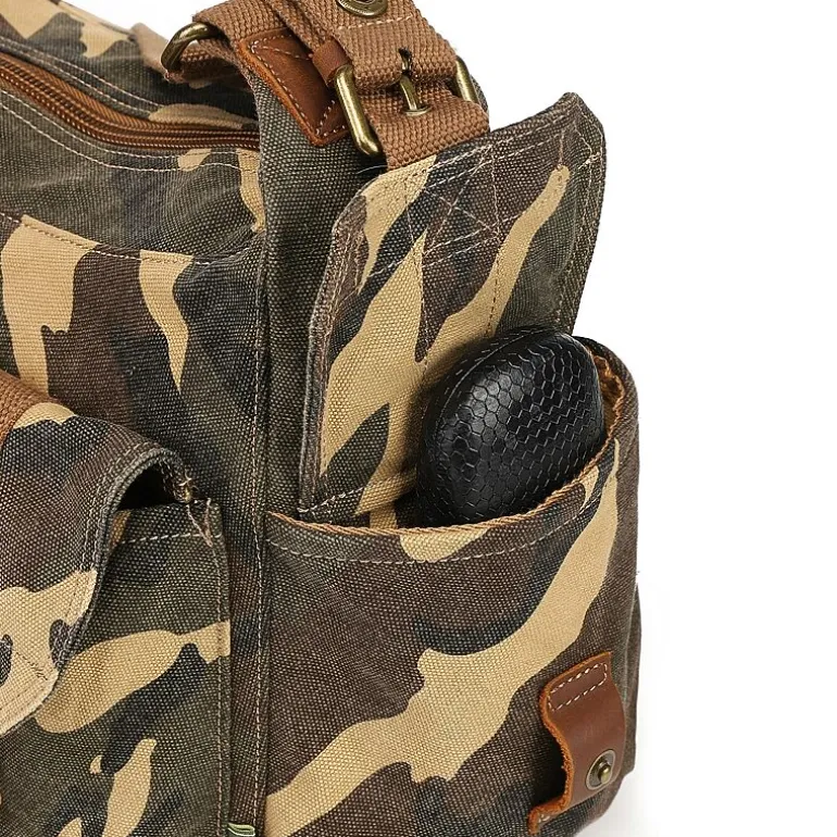 TSD Brand Leaf Hill Mail Bag Messenger Bag