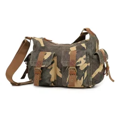 TSD Brand Leaf Hill Mail Bag Messenger Bag