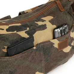 TSD Brand Leaf Hill Mail Bag Messenger Bag