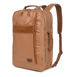 TSD Brand Madrone Coated Canvas Unisex Adult Backpack