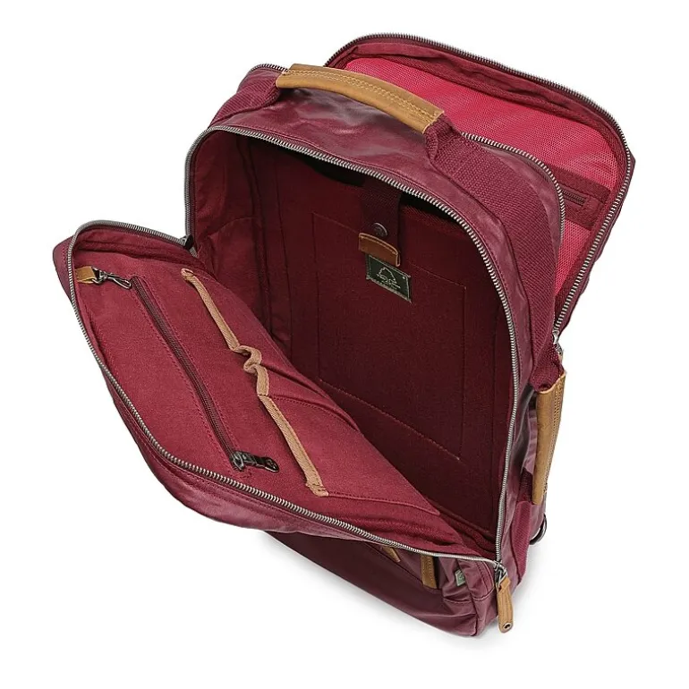 TSD Brand Madrone Coated Canvas Unisex Adult Backpack