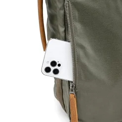 TSD Brand Madrone Coated Canvas Unisex Adult Backpack