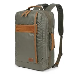 TSD Brand Madrone Coated Canvas Unisex Adult Backpack